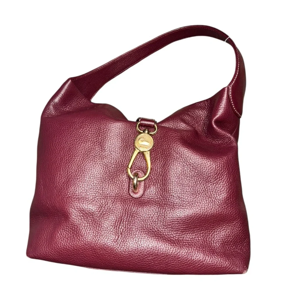 Dooney & Bourke Red Leather Bag and Wallet Set Look closely at pics - Picture 2 of 16